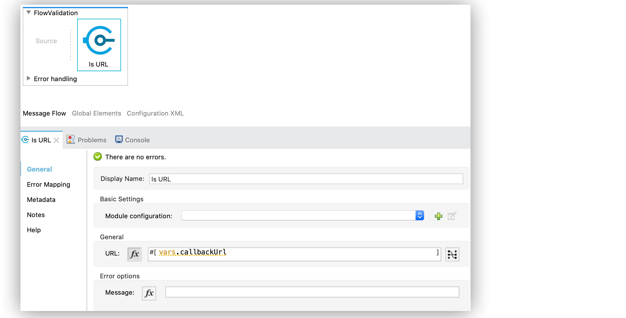 Is URL の設定